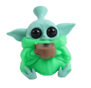 Bongo Silikonowe BABY YODA Zielony 13cm