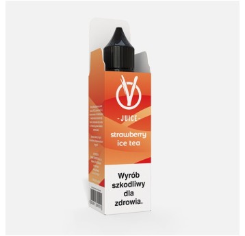 Koncentrat VJUICE 10ml - Strawberry Ice Tea