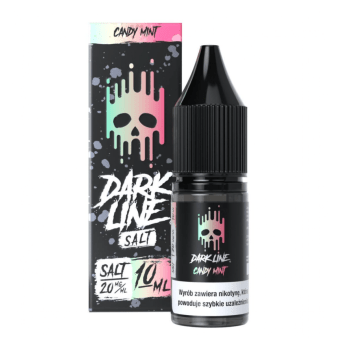 Liquid DARK LINE Salt 10ml - Candy Mint 20mg