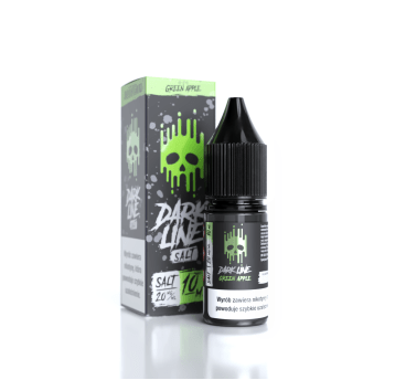 Liquid DARK LINE Salt 10ml - Green Apple 20mg