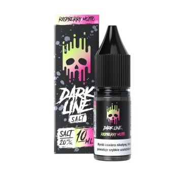 Liquid DARK LINE Salt 10ml - Raspberry Mojito 20mg