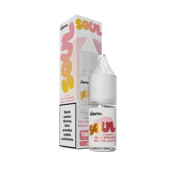 Liquid KLARRO Soul 10ml - Milk Strawb. Papaya Rasp