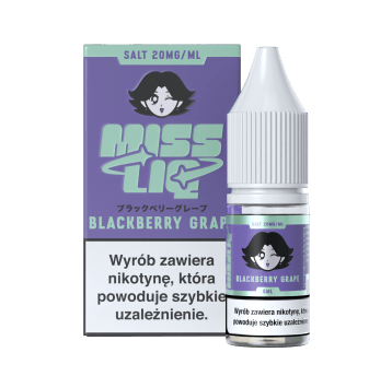 Liquid MISSLIQ Salt 8ml - Blackberry Grape 20mg