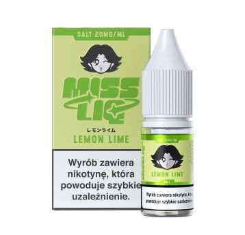 Liquid MISSLIQ Salt 8ml - Lemon Lime 20mg