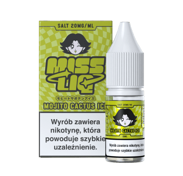 Liquid MISSLIQ Salt 8ml - Mojito Cactus Ice 20mg