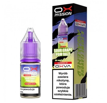 Liquid OX PASSION 10ml - Sour Grape Pom Razz 20mg