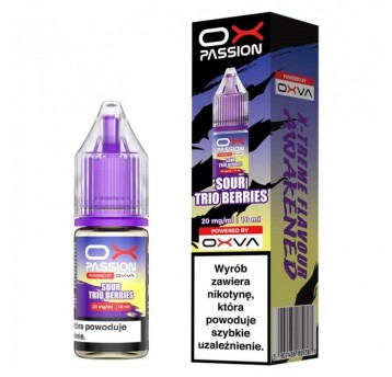 Liquid OX PASSION 10ml - Sour Trio Berries 20mg