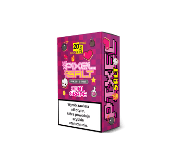 Liquid PIXEL Salt 10ml - Cool Grape 20mg