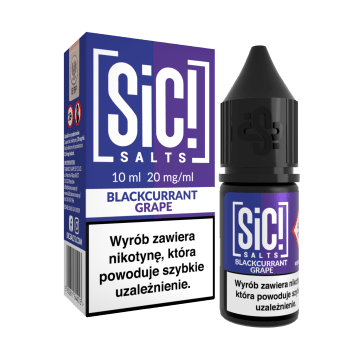 Liquid SIC! DUPLEX 10ml - Blackcurrant Grape 20mg
