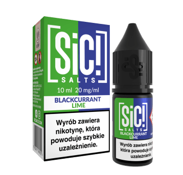 Liquid SIC! DUPLEX 10ml - Blackcurrant Lime 20mg