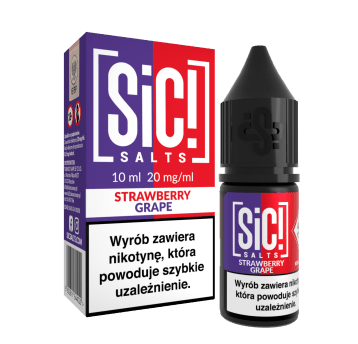 Liquid SIC! DUPLEX 10ml - Strawberry Grape 20mg