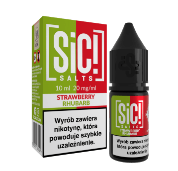 Liquid SIC! DUPLEX 10ml - Strawberry Rhubarb 20mg
