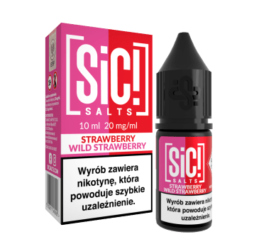 Liquid SIC! DUPLEX 10ml - Strawberry Wild Strawberry 20mg