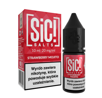 Liquid SIC! MOJITO 10ml - Strawberry Mojito 20mg