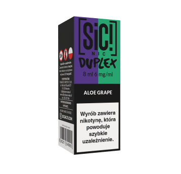 Liquid SIC! NIC 8ml - Aloe Grape 6mg