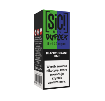 Liquid SIC! NIC 8ml - Blackcurrant Lime 12mg