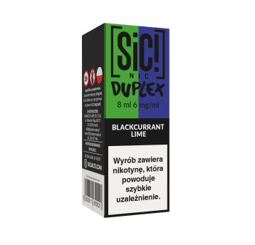 Liquid SIC! NIC 8ml - Blackcurrant Lime 6mg