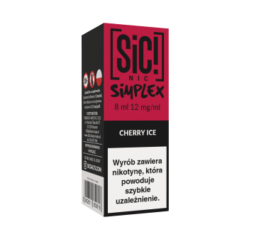 Liquid SIC! NIC 8ml - Cherry Ice 12mg