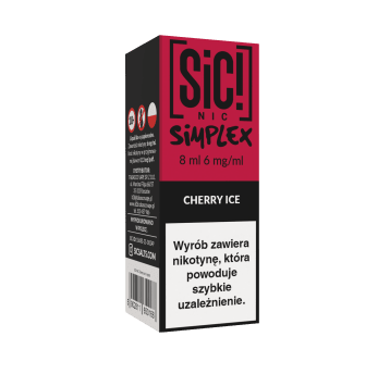 Liquid SIC! NIC 8ml - Cherry Ice 6mg
