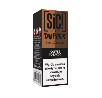 Liquid SIC! NIC 8ml - Coffee Tobacco 12mg