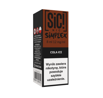 Liquid SIC! NIC 8ml - Cola Ice 12mg