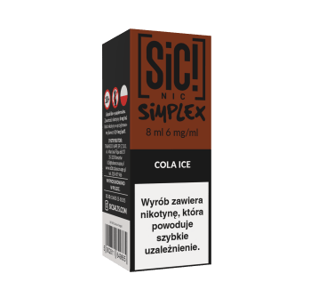 Liquid SIC! NIC 8ml - Cola Ice 6mg