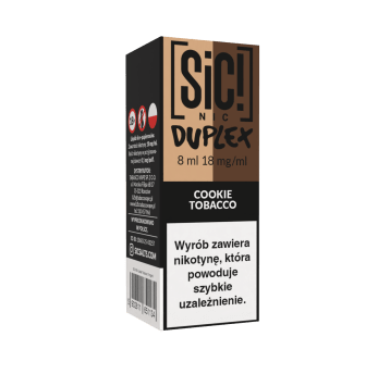Liquid SIC! NIC 8ml - Cookie Tobacco 18mg