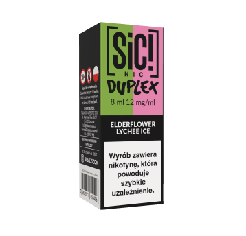 Liquid SIC! NIC 8ml - Elderflower Lychee 12mg