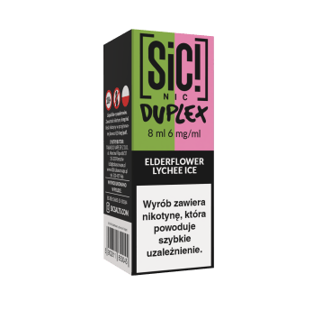 Liquid SIC! NIC 8ml - Elderflower Lychee 6mg