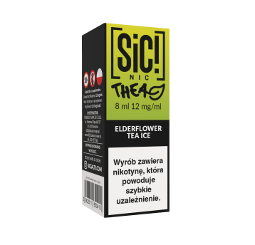 Liquid SIC! NIC 8ml - Elderflower Tea Ice 12mg