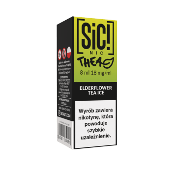 Liquid SIC! NIC 8ml - Elderflower Tea Ice 18mg