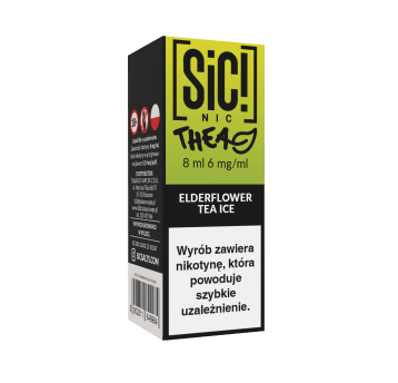 Liquid SIC! NIC 8ml - Elderflower Tea Ice 6mg
