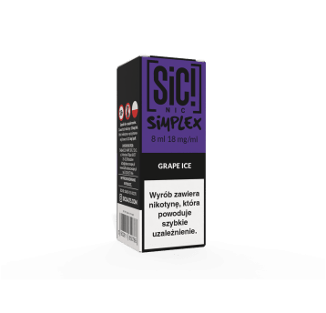 Liquid SIC! NIC 8ml - Grape Ice 18mg