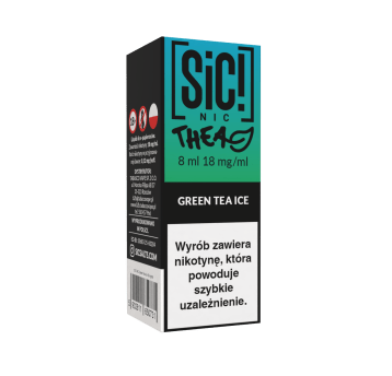 Liquid SIC! NIC 8ml - Green Tea Ice 18mg
