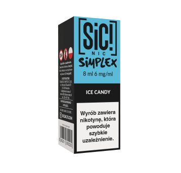 Liquid SIC! NIC 8ml - Ice Candy 6mg