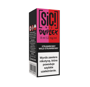 Liquid SIC! NIC 8ml - Strawberry Wild Strawbe 12mg