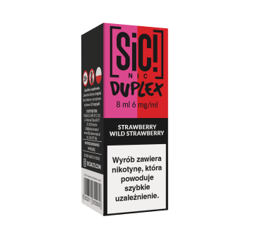 Liquid SIC! NIC 8ml - Strawberry Wild Strawbe 6mg