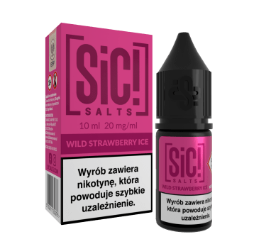 Liquid SIC! SIMPLEX 10ml - Wild Strawberry Ice 20mg