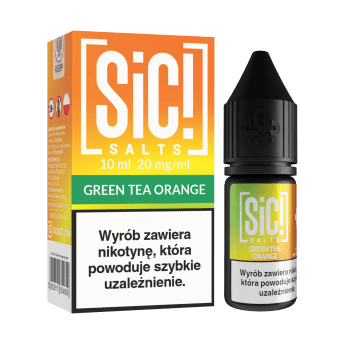 Liquid SIC! THEA 10ml - Green Tea Orange 20mg