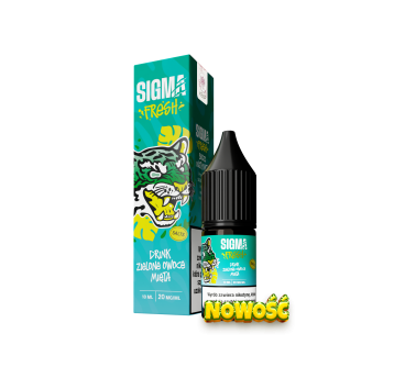 Liquid SIGMA FRESH Salt 10ml - Drink Zielone Owoce Mięta 20mg