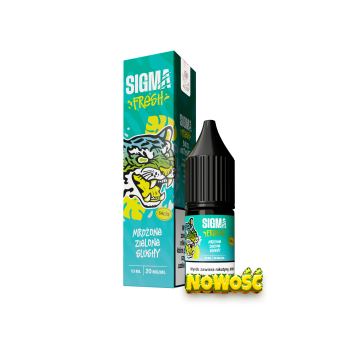 Liquid SIGMA FRESH Salt 10ml - Mrożone Zielone Slushy 20mg
