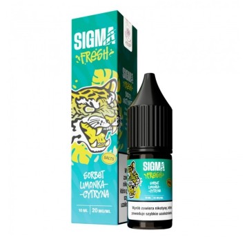 Liquid SIGMA FRESH Salt 10ml - Sorbet Limonka-Cytryna 20mg