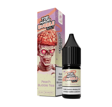 Liquid TORNADO Salt 10ml - Peach Bubble Tea 20mg