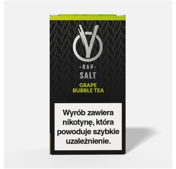 Liquid VBAR Salt 10ml - Grape Bubble Tea 20mg