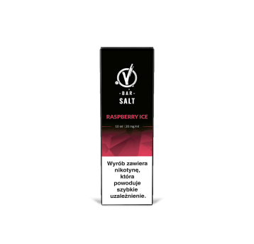 Liquid VBAR Salt 10ml - Raspberry Ice 20mg