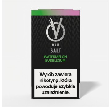 Liquid VBAR Salt 10ml - Watermelon Bubblegum