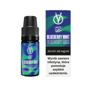 Liquid VBAR VJUICE GO 10ml - Blueberry Mint 18mg