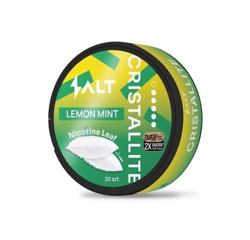 Listki Nikot. CRISTALLITE Leaf 9mg - Lemon Mint