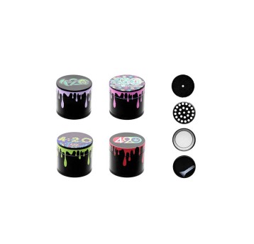 Młynek Metalowy ATOMIC 420 Paint 4cz 40mm