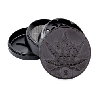 Młynek Metalowy FIRE FLOW Black High 4cz 60mm
